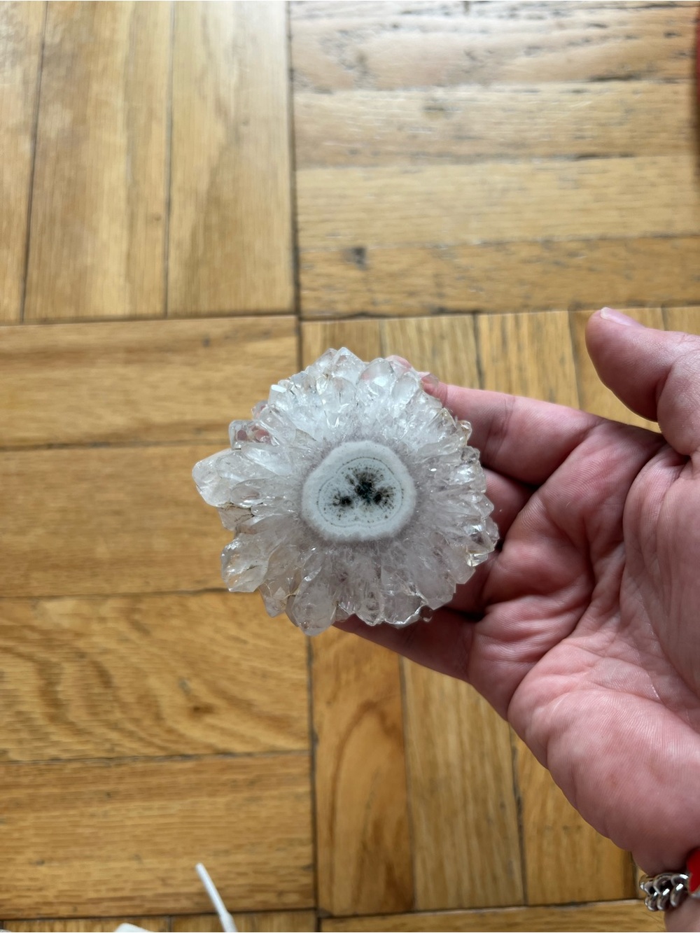 Solar Quartz Crystal Geode